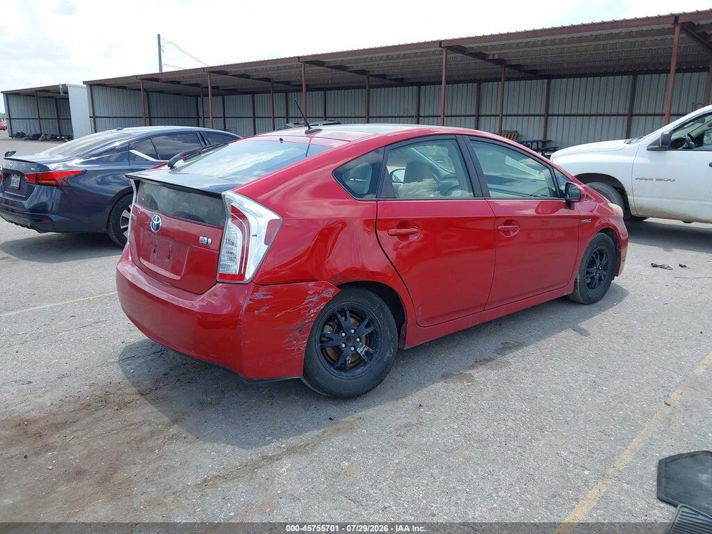 JTDKN3DU1C1545762 2012 TOYOTA PRIUS photo no. 4