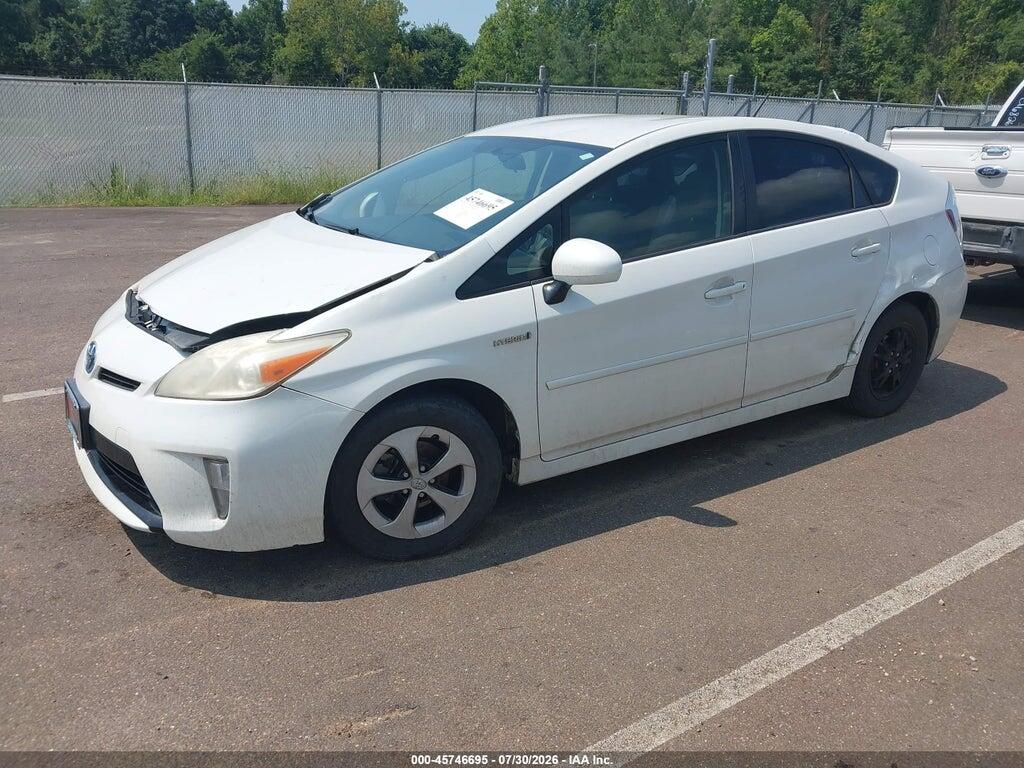 JTDKN3DU7C5483759 2012 TOYOTA PRIUS photo no. 2