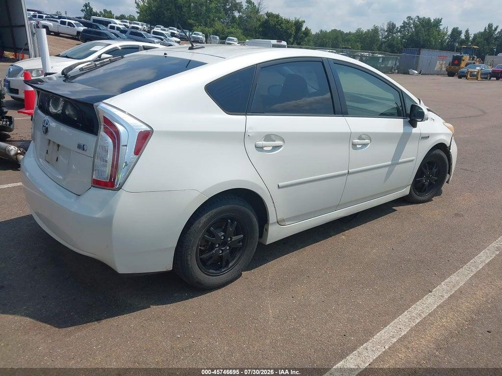 JTDKN3DU7C5483759 2012 TOYOTA PRIUS photo no. 4