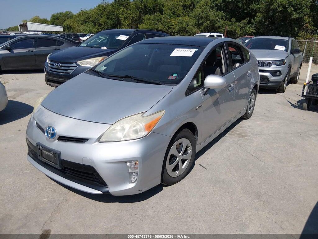 JTDKN3DU9C5502926 2012 TOYOTA PRIUS photo no. 2