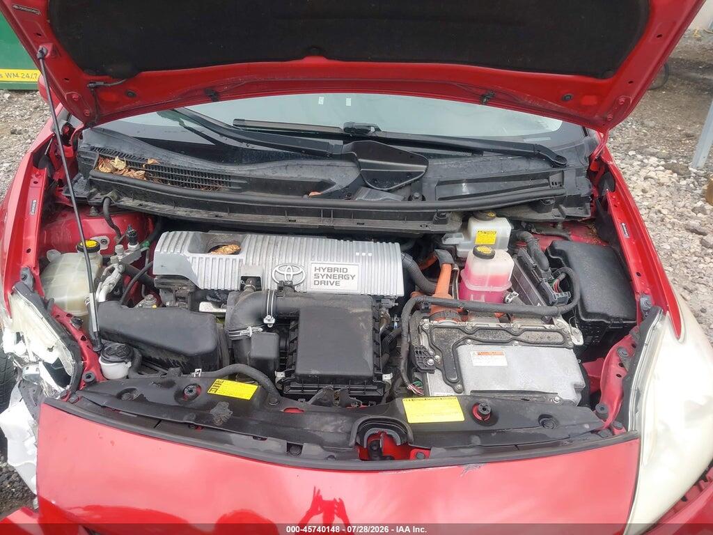 JTDKN3DU6C5489133 2012 TOYOTA PRIUS photo no. 10