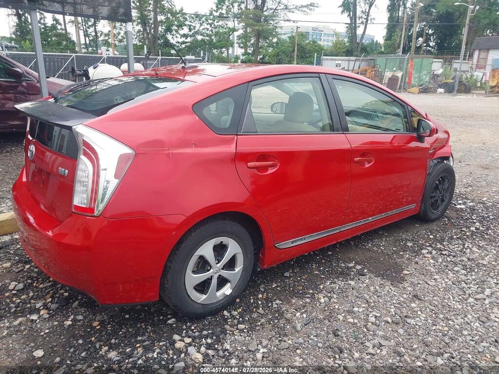 JTDKN3DU6C5489133 2012 TOYOTA PRIUS photo no. 4