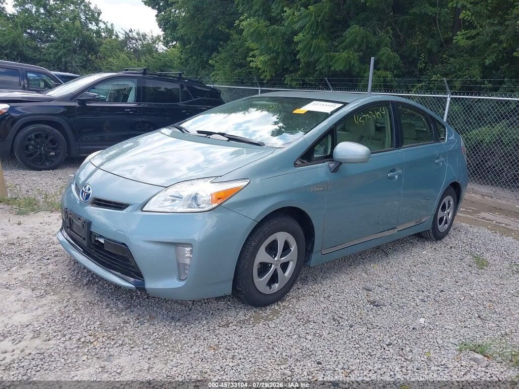 JTDKN3DU0C1546370 2012 TOYOTA PRIUS photo no. 2