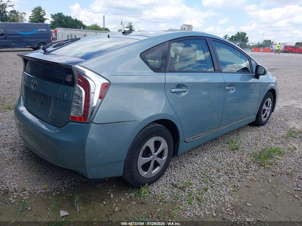 JTDKN3DU0C1546370 2012 TOYOTA PRIUS photo no. 4