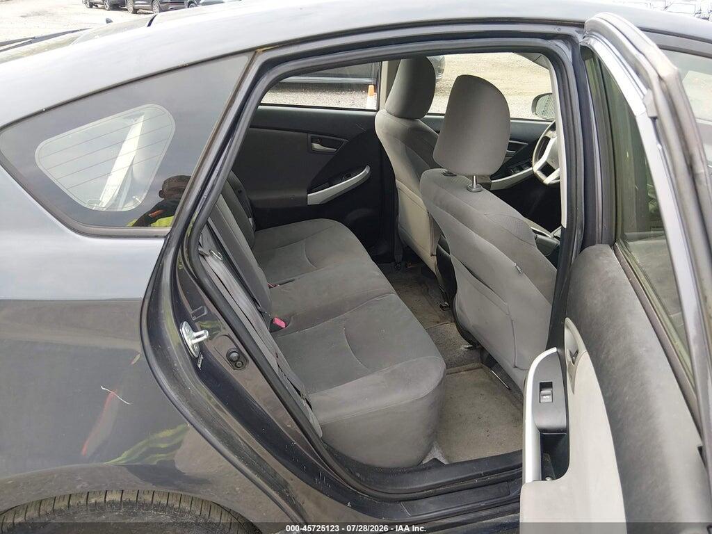 JTDKN3DU6C1543215 2012 TOYOTA PRIUS photo no. 8