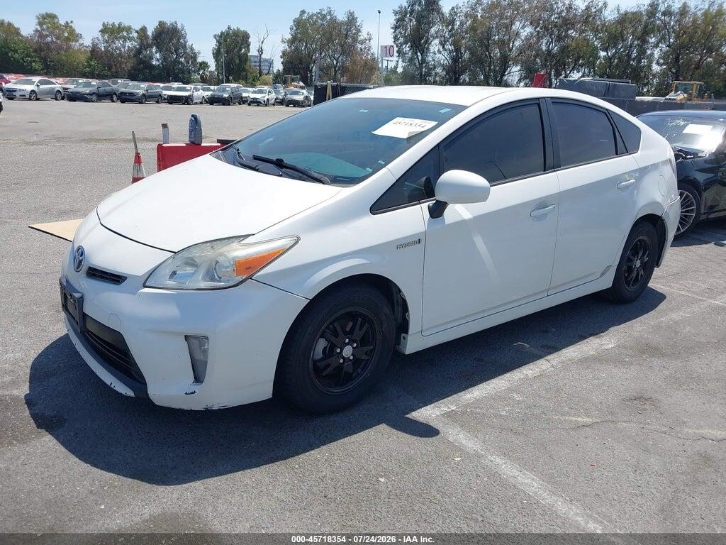 JTDKN3DU0C5508663 2012 TOYOTA PRIUS photo no. 2
