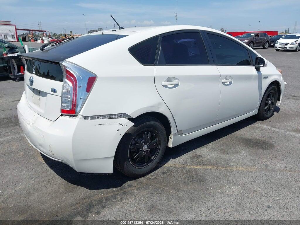 JTDKN3DU0C5508663 2012 TOYOTA PRIUS photo no. 4