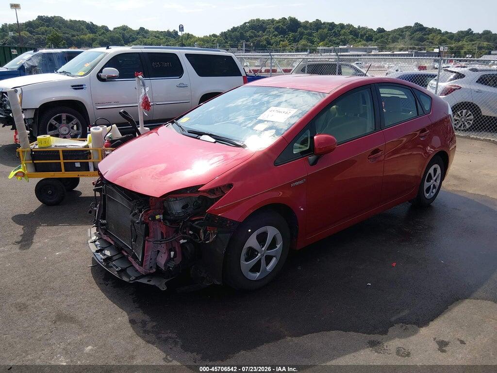 JTDKN3DU2C1541686 2012 TOYOTA PRIUS photo no. 2