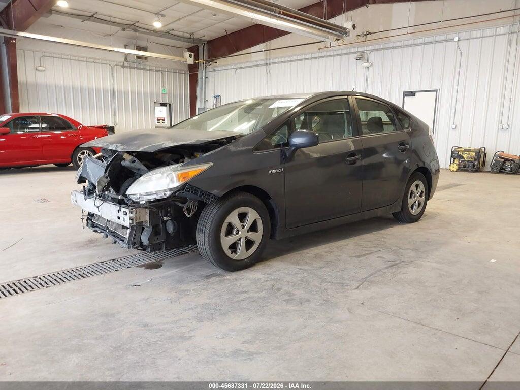 JTDKN3DU5C5509940 2012 TOYOTA PRIUS photo no. 2