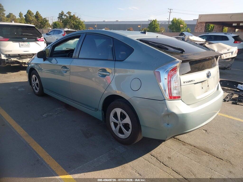 JTDKN3DU7C1573386 2012 TOYOTA PRIUS photo no. 3