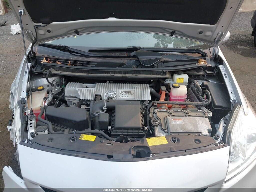 JTDKN3DU5C1553749 2012 TOYOTA PRIUS photo no. 10
