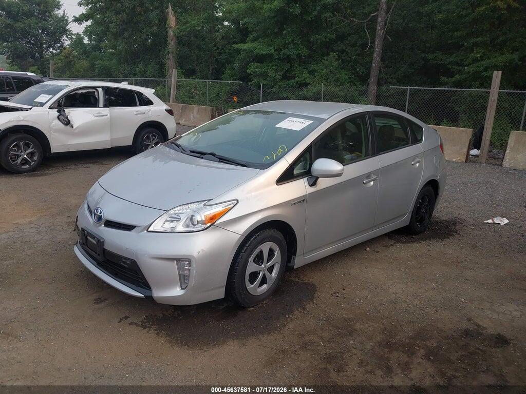 JTDKN3DU5C1553749 2012 TOYOTA PRIUS photo no. 2