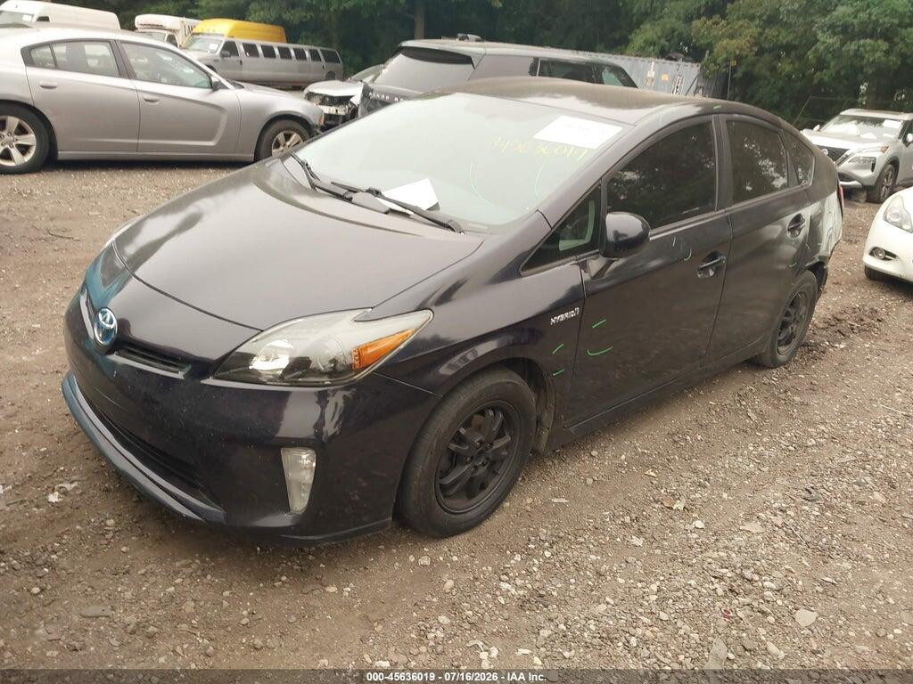 JTDKN3DU7C1492162 2012 TOYOTA PRIUS photo no. 2