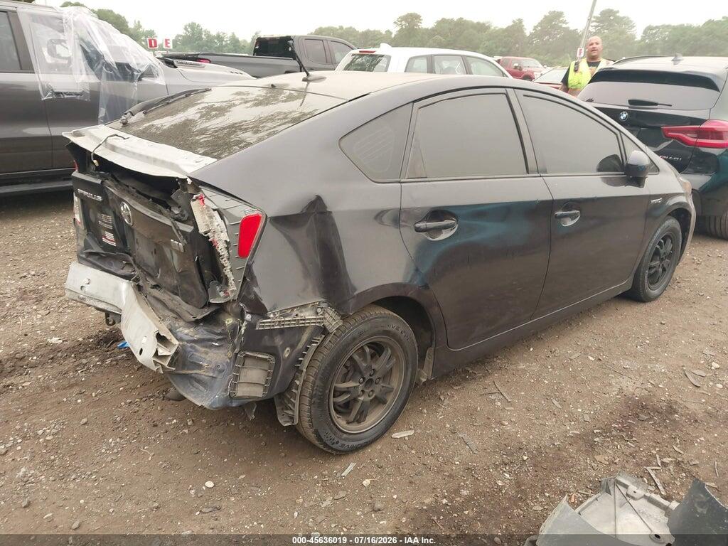 JTDKN3DU7C1492162 2012 TOYOTA PRIUS photo no. 4