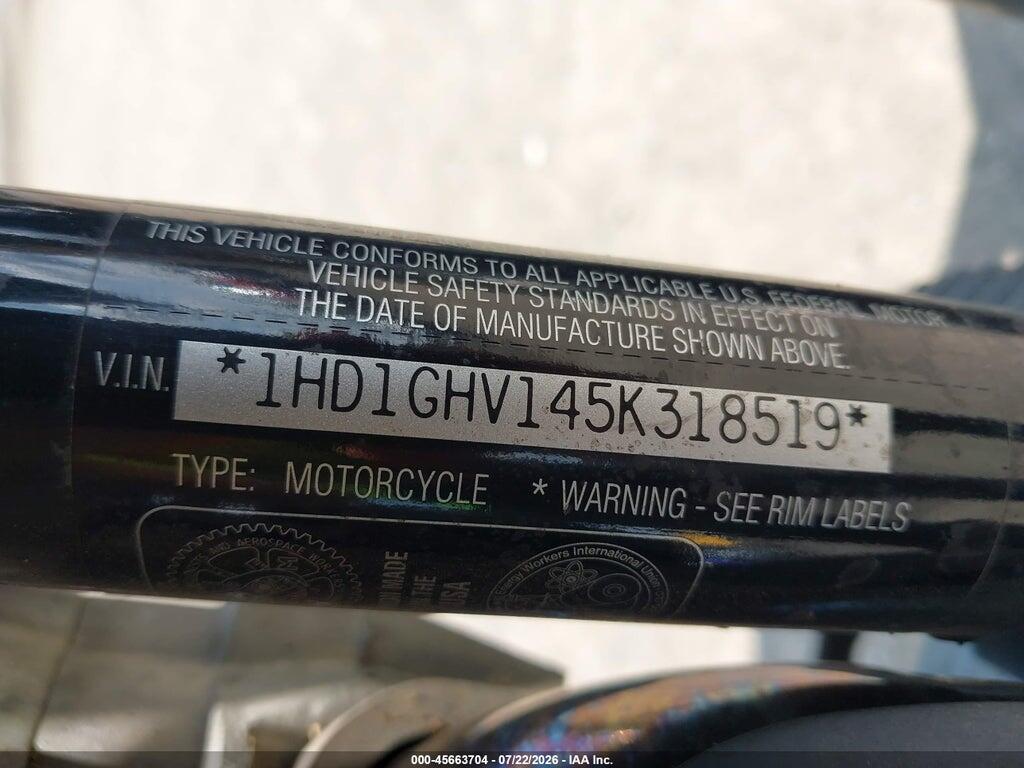 1HD1GHV145K318519 2005 HARLEY-DAVIDSON FXD photo no. 10