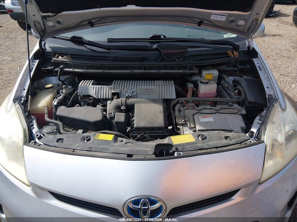 JTDKN3DU4C5445423 2012 TOYOTA PRIUS photo no. 10