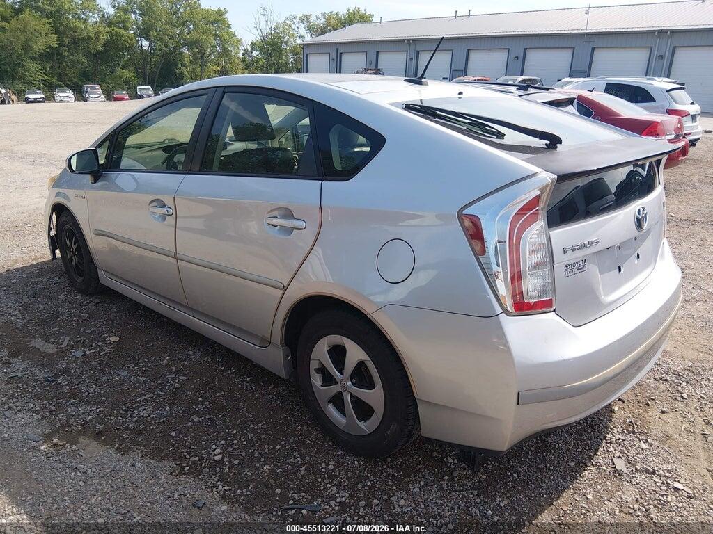JTDKN3DU4C5445423 2012 TOYOTA PRIUS photo no. 3