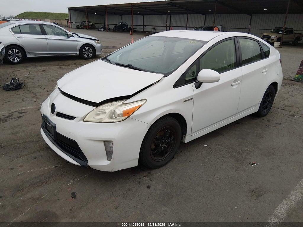 JTDKN3DU9C5453646 2012 TOYOTA PRIUS photo no. 2