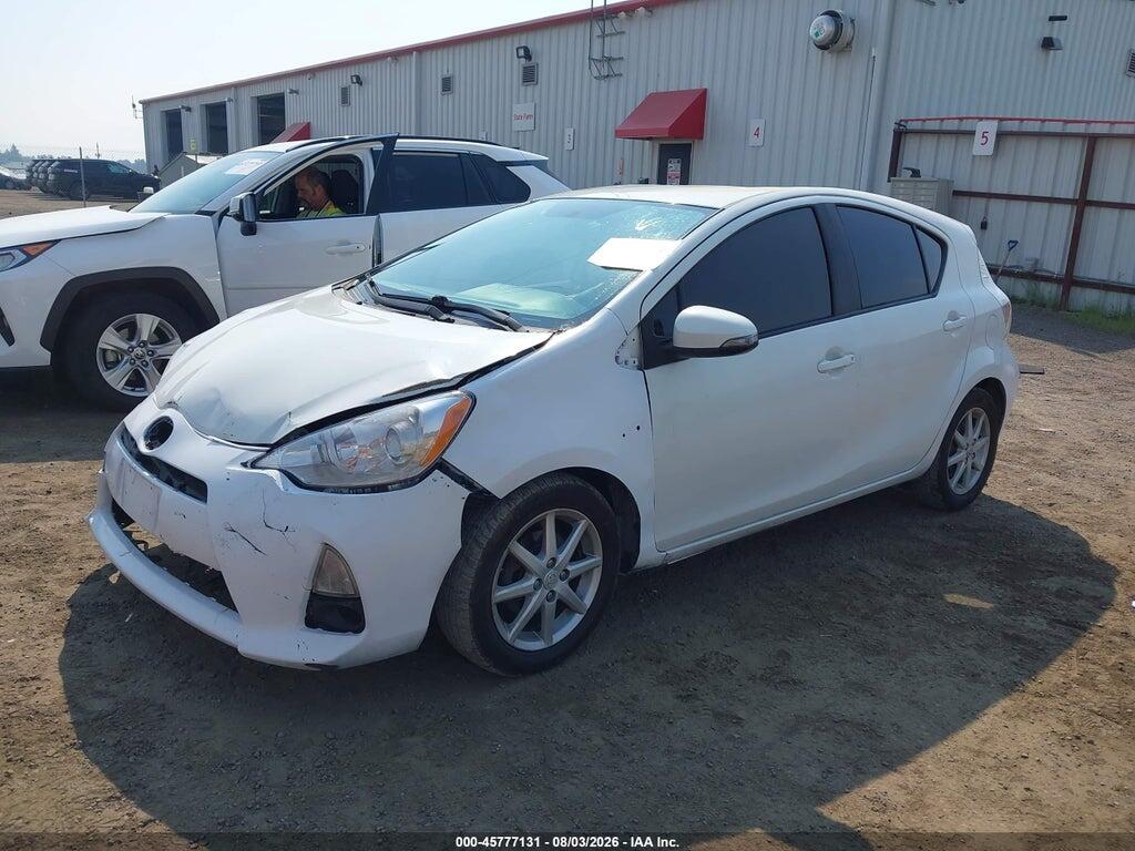 JTDKDTB37C1506204 2012 TOYOTA PRIUS C photo no. 2