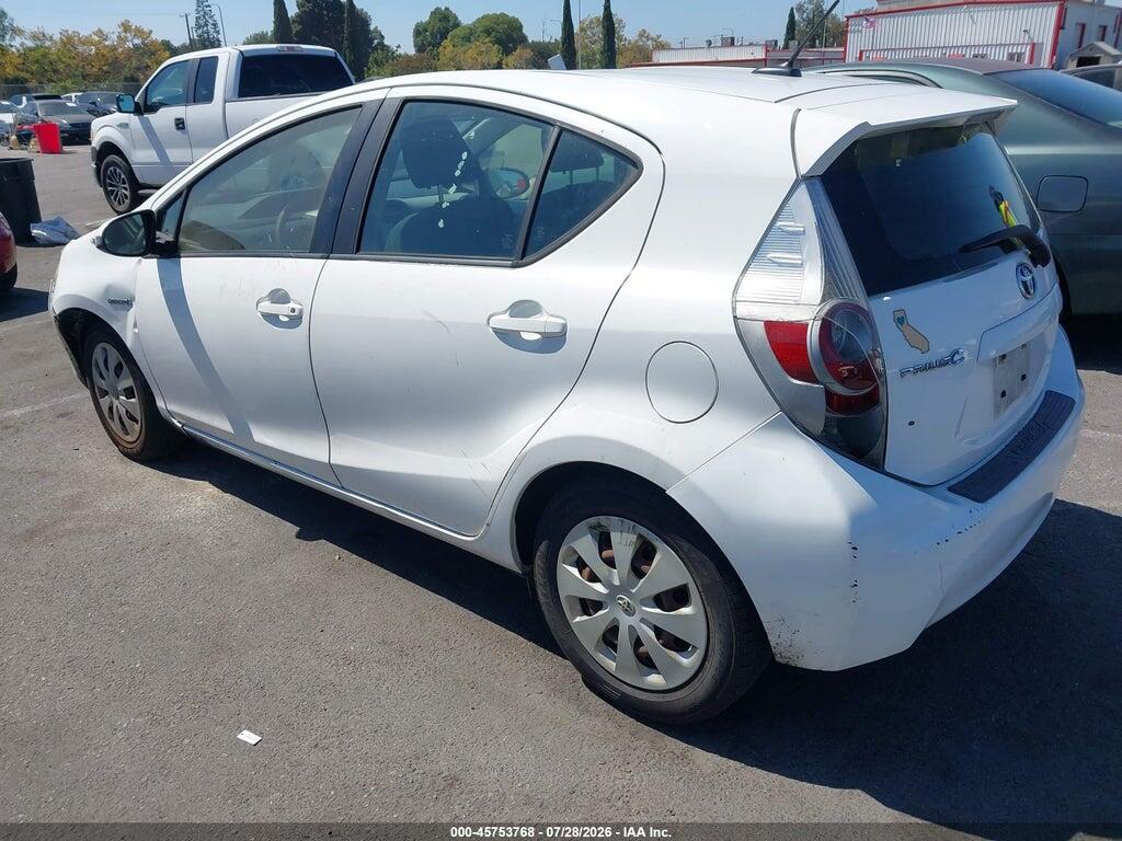 JTDKDTB37C1509880 2012 TOYOTA PRIUS C photo no. 3