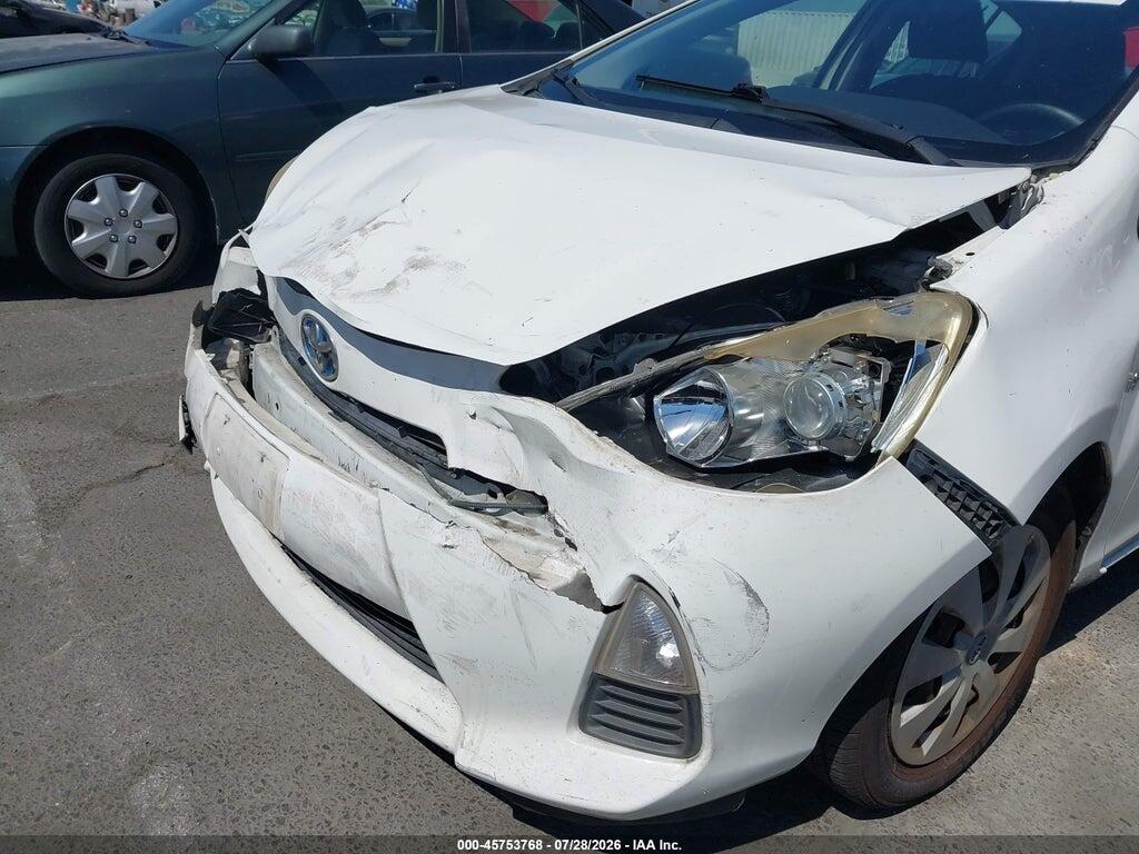 JTDKDTB37C1509880 2012 TOYOTA PRIUS C photo no. 6