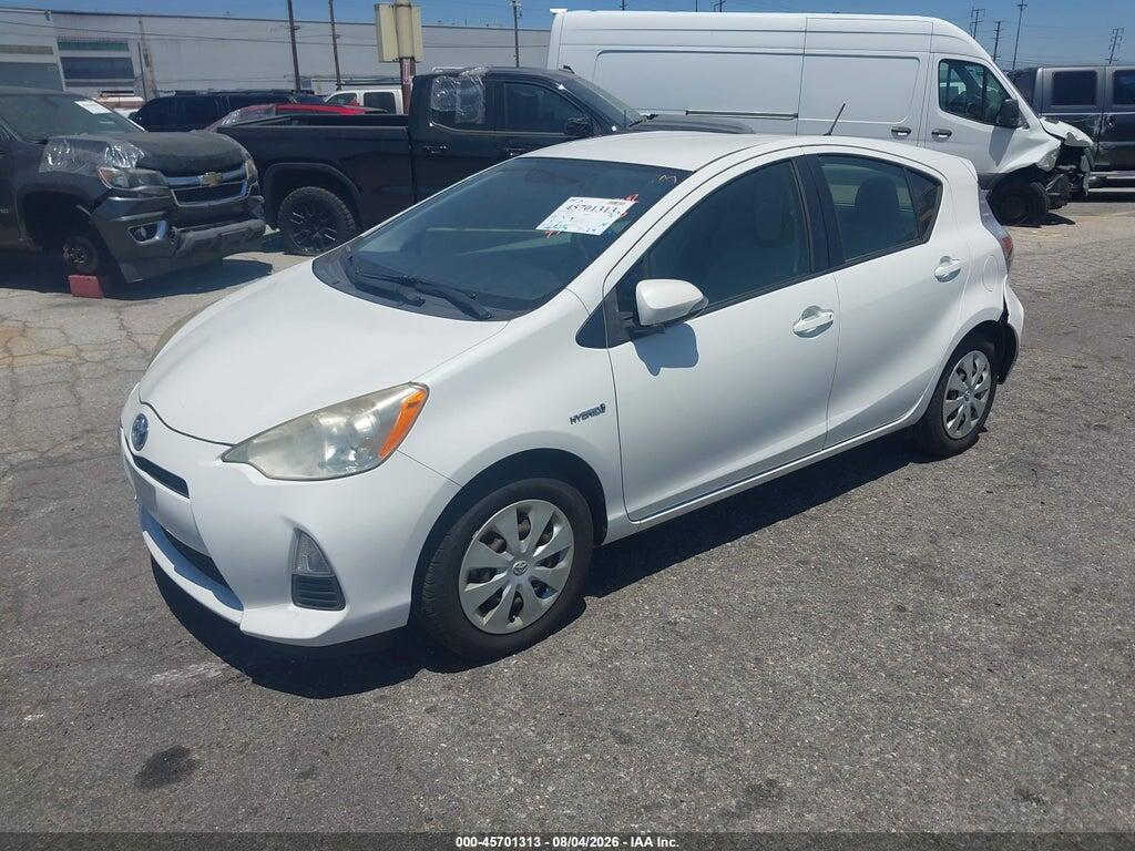 JTDKDTB31C1505310 2012 TOYOTA PRIUS C photo no. 2