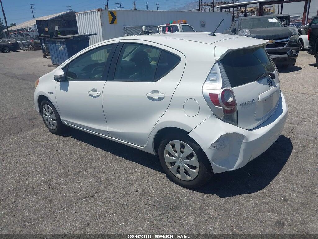 JTDKDTB31C1505310 2012 TOYOTA PRIUS C photo no. 3