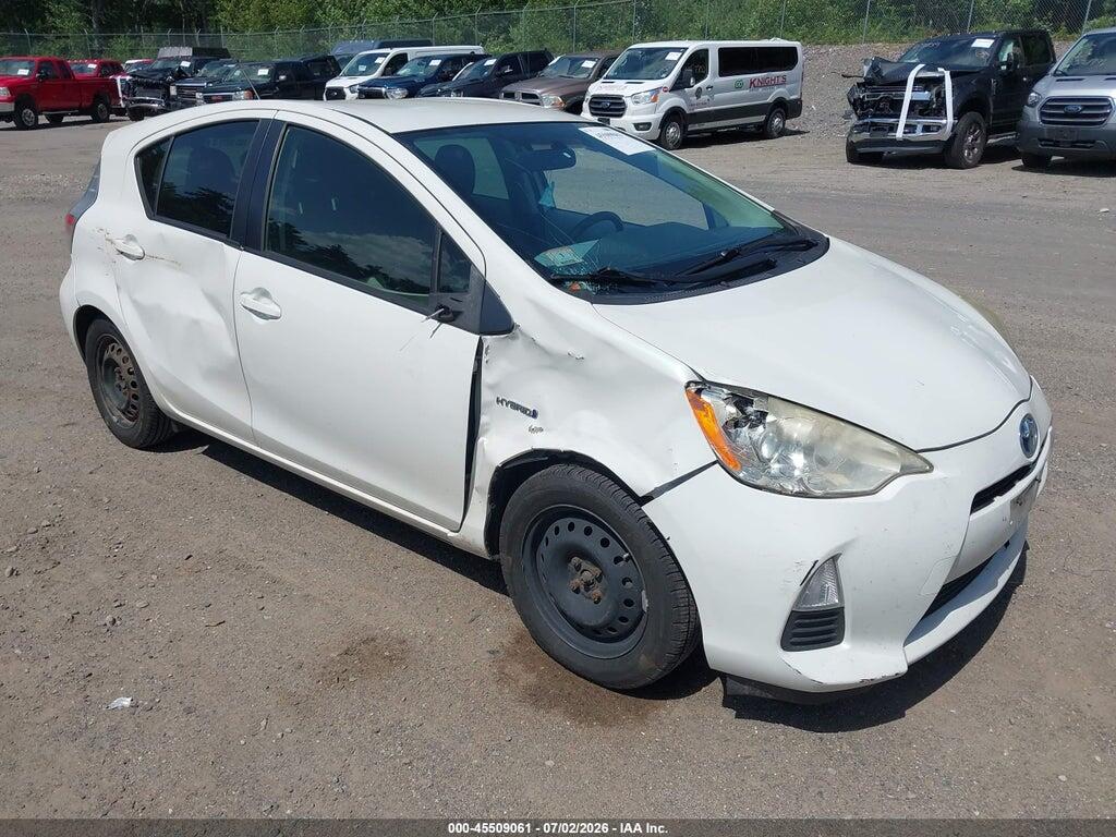 JTDKDTB37C1027975 2012 TOYOTA PRIUS C photo no. 1