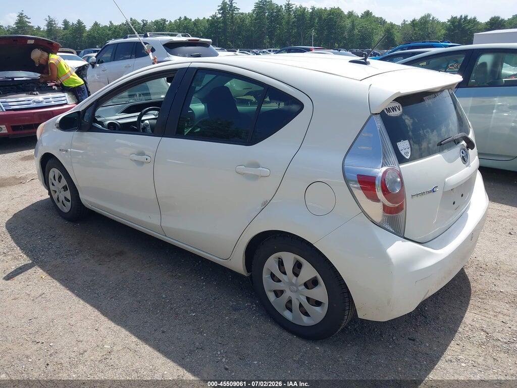 JTDKDTB37C1027975 2012 TOYOTA PRIUS C photo no. 3