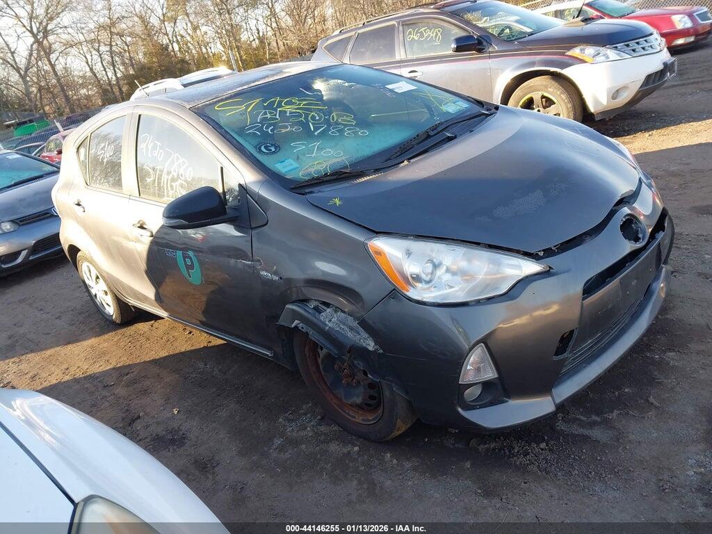 JTDKDTB31C1031228 2012 TOYOTA PRIUS C photo no. 1