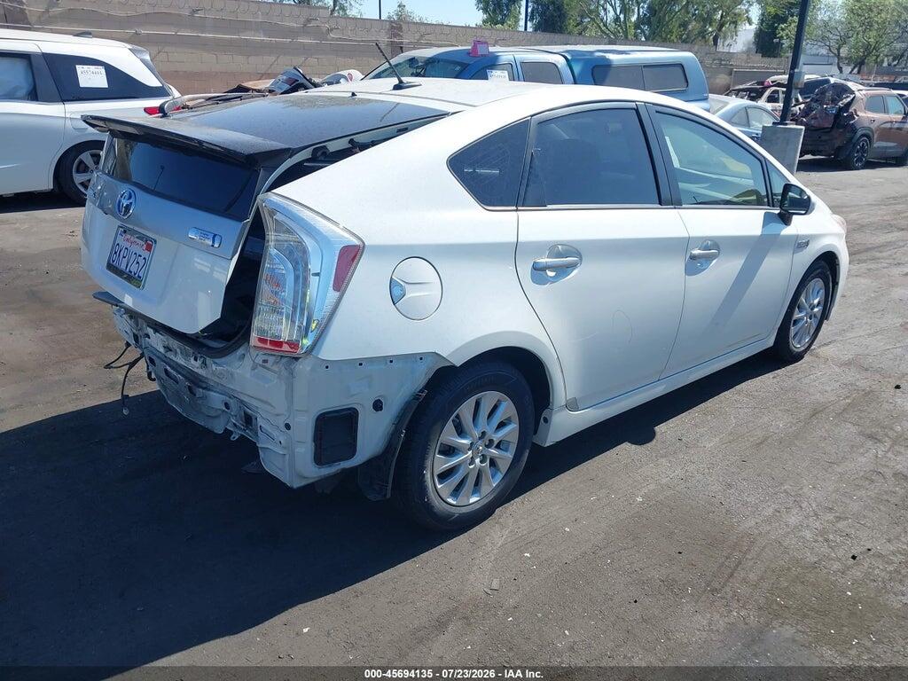JTDKN3DP0C3013658 2012 TOYOTA PRIUS PLUG-IN photo no. 4