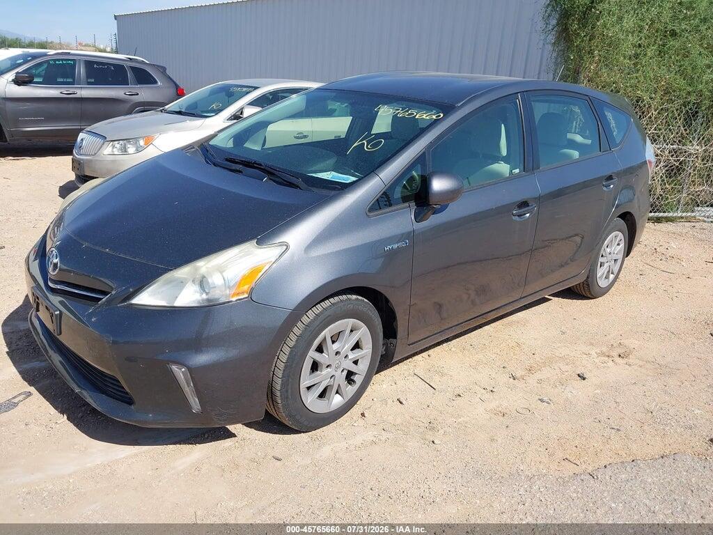 JTDZN3EU7C3085461 2012 TOYOTA PRIUS V photo no. 2