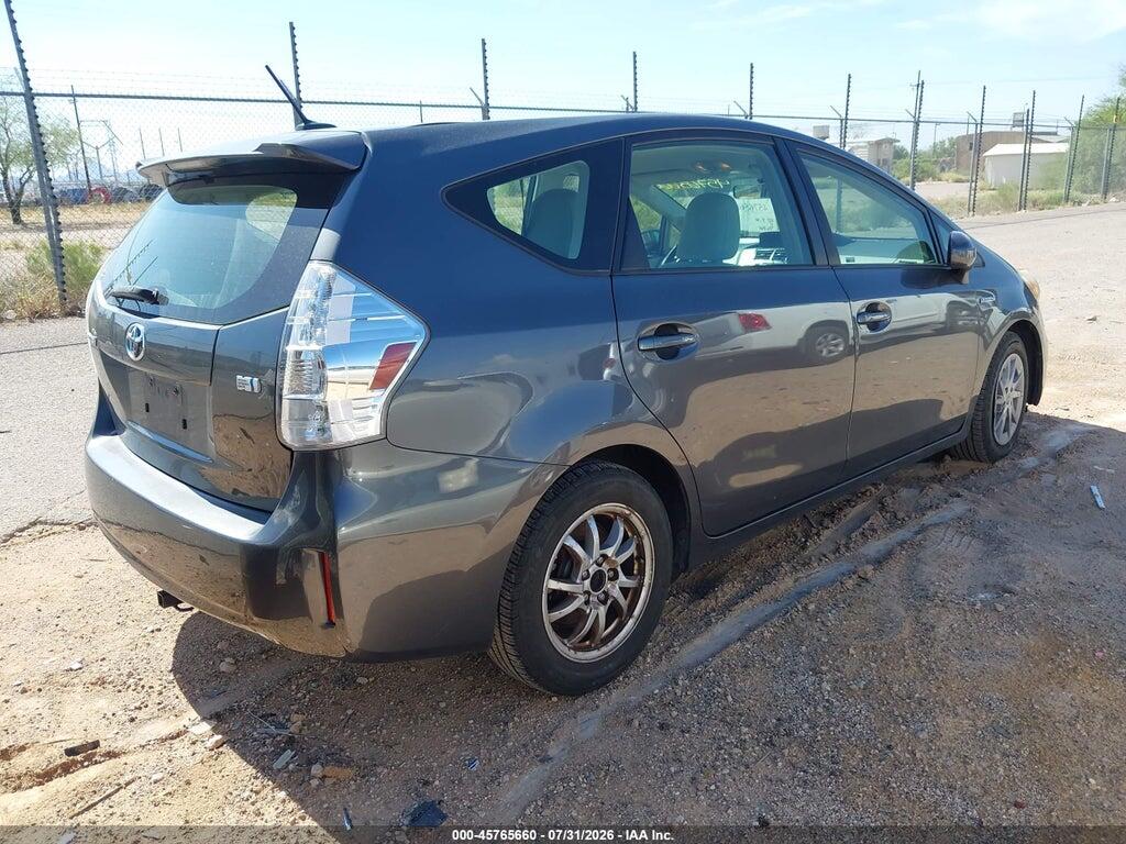 JTDZN3EU7C3085461 2012 TOYOTA PRIUS V photo no. 4