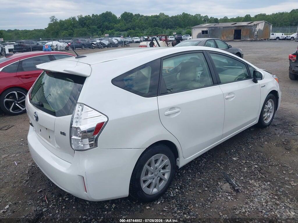 JTDZN3EU0C3146827 2012 TOYOTA PRIUS V photo no. 4