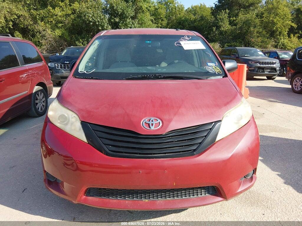 5TDZK3DC0CS256616 2012 TOYOTA SIENNA photo no. 12