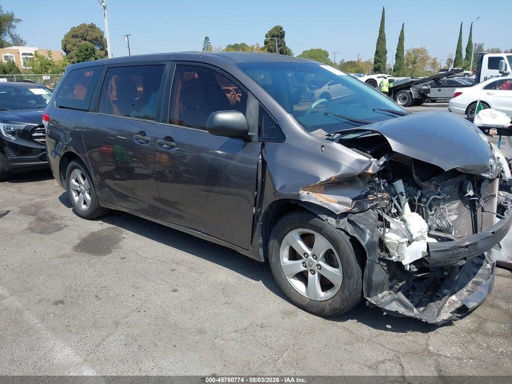5TDZK3DC1CS277233 2012 TOYOTA SIENNA photo no. 1