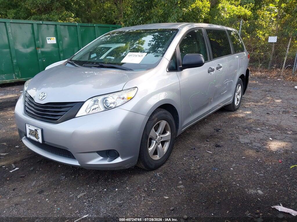 5TDKA3DCXCS015313 2012 TOYOTA SIENNA photo no. 2