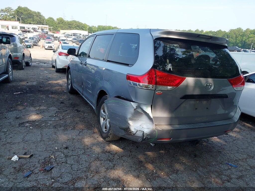 5TDKA3DCXCS015313 2012 TOYOTA SIENNA photo no. 3