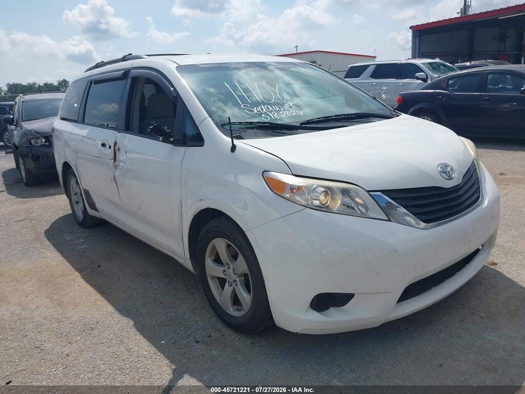 5TDKK3DCXCS245592 2012 TOYOTA SIENNA photo no. 1