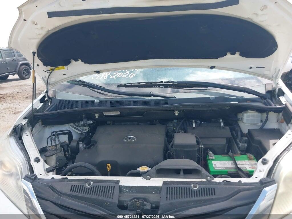 5TDKK3DCXCS245592 2012 TOYOTA SIENNA photo no. 10