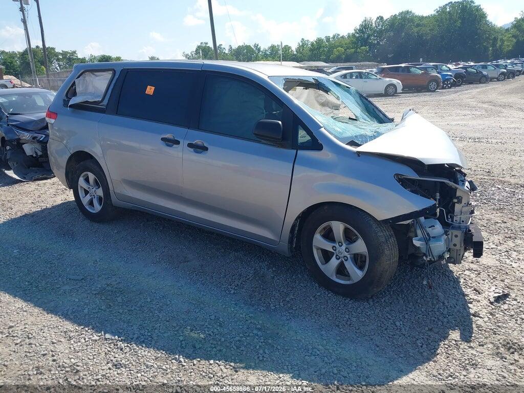 5TDZK3DC7CS243362 2012 TOYOTA SIENNA photo no. 1