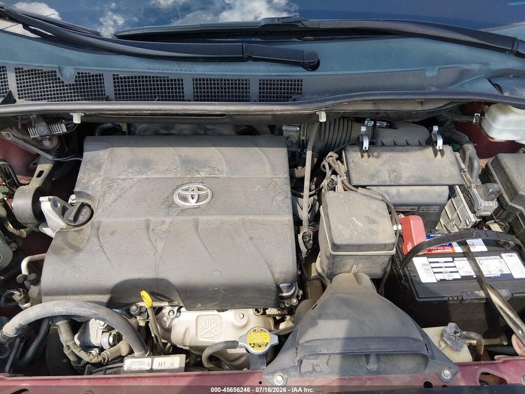 5TDYK3DC2CS253034 2012 TOYOTA SIENNA photo no. 10