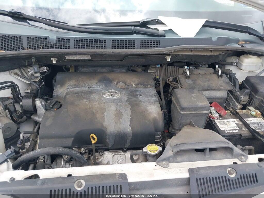 5TDYK3DC5CS211392 2012 TOYOTA SIENNA photo no. 10