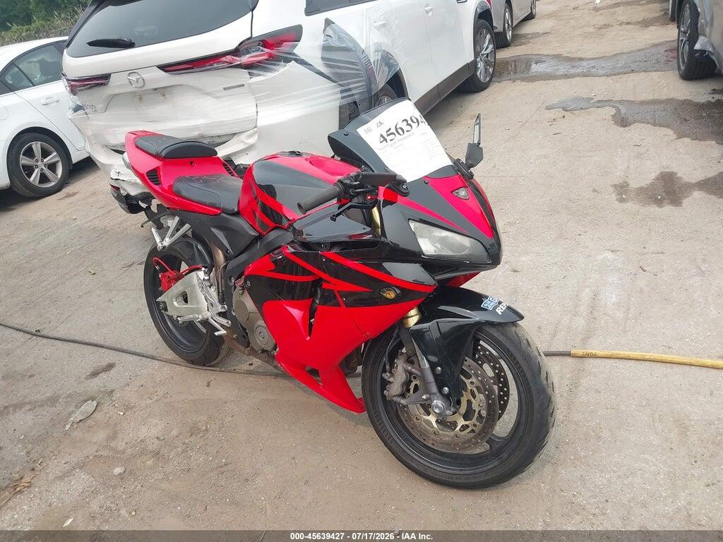 JH2PC37085M207319 2005 HONDA CBR600 photo no. 1