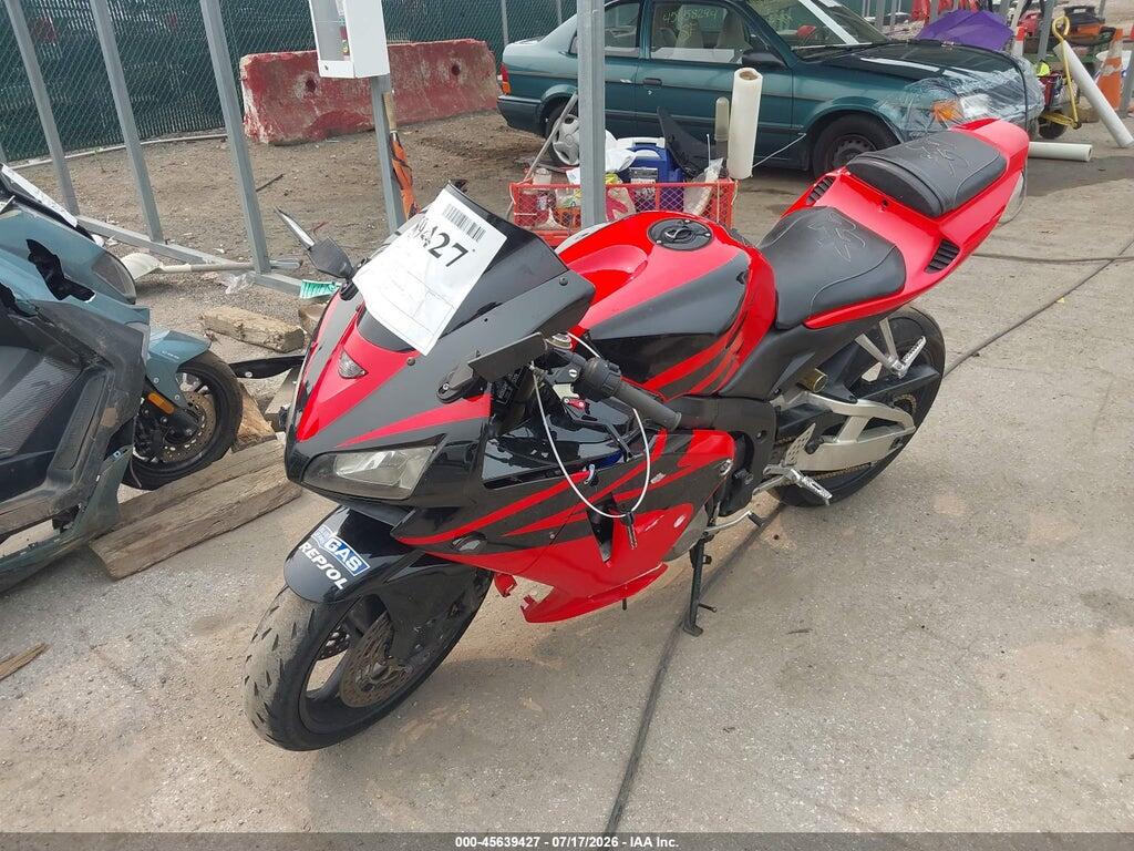 JH2PC37085M207319 2005 HONDA CBR600 photo no. 2