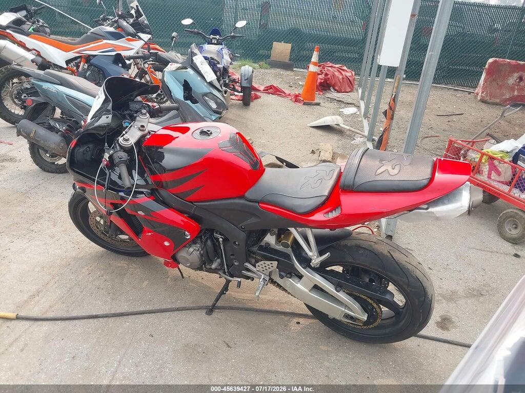 JH2PC37085M207319 2005 HONDA CBR600 photo no. 3
