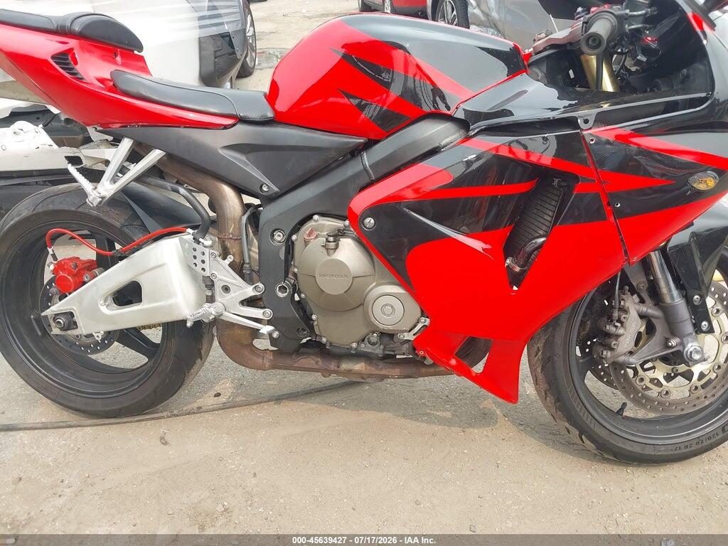 JH2PC37085M207319 2005 HONDA CBR600 photo no. 8