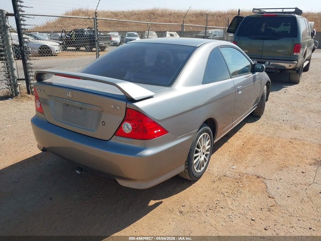 1HGEM22925L076814 2005 HONDA CIVIC photo no. 4