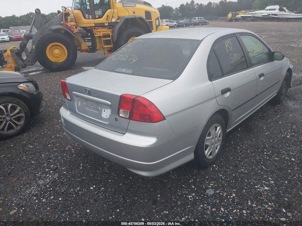 2HGES16395H585186 2005 HONDA CIVIC photo no. 4