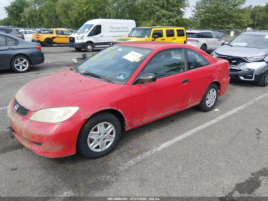 1HGEM22185L050339 2005 HONDA CIVIC photo no. 2